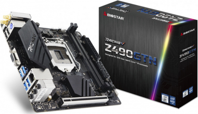 Материнская плата Biostar z490gtn (s1200, Intel z490)