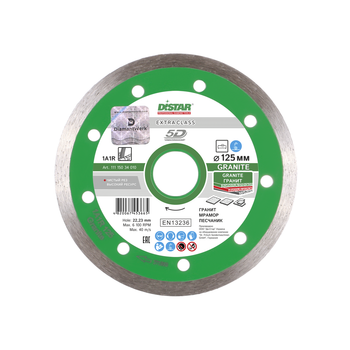 Круг алмазный отрезной Distar 1A1R 125x1,4x10x22,23 Granite (11115034010)