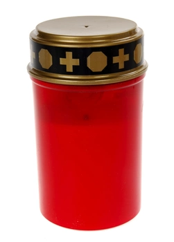 Лампадка с LED лампочкой Melinera красный-разноцветный F02-470292