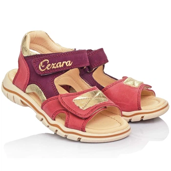 Босоножки Cezara Orthopedic для девочек 21 Розово-фиолетовые (305-01)
