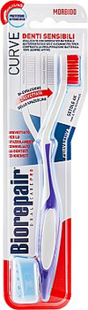 Зубна щітка BioRepair Досконале чищення М'яка для чутливих зубів Фіолетова (8017331060117_purple)