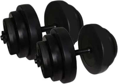 Гантель наборная Newt Rock Pro композитная в пластиковой оболочке 18.5 кг 2 шт (NE-PL-G-018-2)