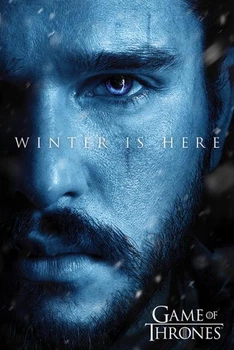 Постер "Game Of Thrones (Winter is Here - Jon) / Гра Престолів" 61 x 91,5 см