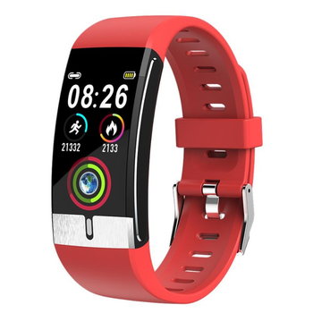 Фітнес браслет Розумні годинник Smart Energy Sport Pro 66 Жіночі IP68 Тонометр Термометр ЕКГ Рівень кисню в крові Red