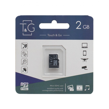 Карта Памяти T&G microSD Class 6 2GB (29537)