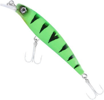 Воблер Balzer Colonel UV Striker Minnow 50 мм 3 г Green Fire Tiger (13460 413)