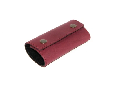 Шкіряна ключниця DNK Leather DNK Keys-S бордова