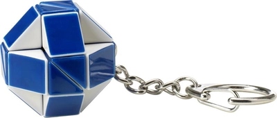 Головоломка Rubiks Змейка Бело-голубая с кольцом (RK-000146) (6900006514881)