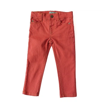 Джинсы Zara для мальчика 96 см Красные 6295