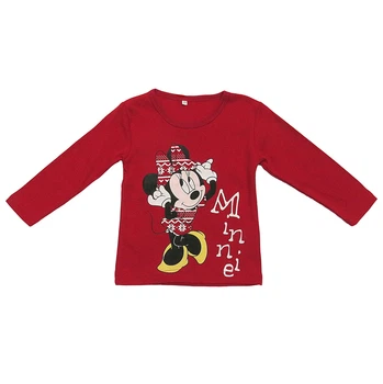 Лонгслив Mini Son baby Minnie Mouse для дівчинки 80 см Червоний 5951