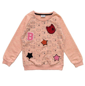 Свитшот Breeze Girls для девочки 110 см Розовый 13285