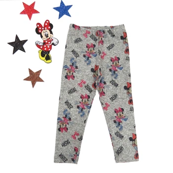 Лосины Kids Wear Minnie Mouse для девочки 110 см Серые 15575
