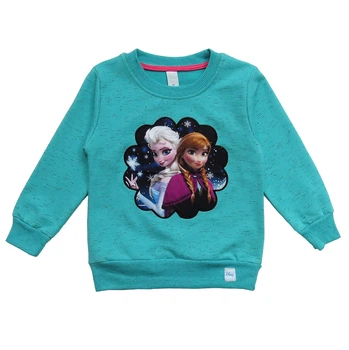 Свитшот Kids collection "Эльза и Анна" для девочки 92 см Бирюзовый 11866