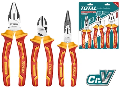 Набір TOTAL THT2K0302 інструменту електрика 1000V 3шт. (6570753)