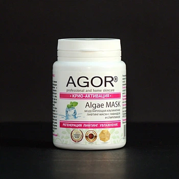 Омолаживающая альгинатная маска Крио-активация Agor 25 г