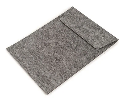 Сірий чохол для планшета FeltFabricDesign 22×27 см М64 (0258-33)