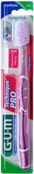 Зубна щітка GUM Technique Pro Full Medium Повна Середньо-м'яка (7630019901451)
