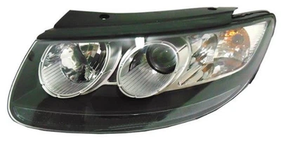 Фара Hyundai Santa Fe II (дорестайл) 2005 - 2010, ліва штатна, електр., з сервоприводом, (Depo, fp669)