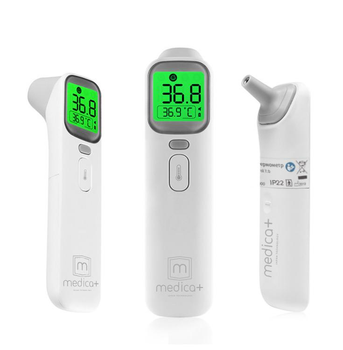 Інфрачервоний Безконтактний термометр Medica-Plus Termo control 7.0 Original Еко пластик 4 в 1 з українською інструкцією Japan technology Гарантія 3 роки Японія