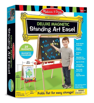 Мольберт напольный с магнитной доской Melissa & Doug