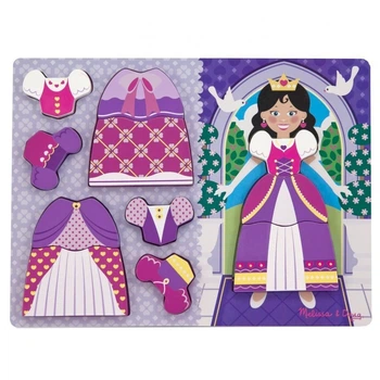 Формовой пазл Принцессы Melissa & Doug