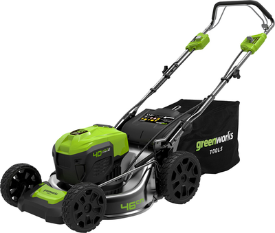 Газонокосилка аккумуляторная Greenworks GD40LM46SP (2506807)