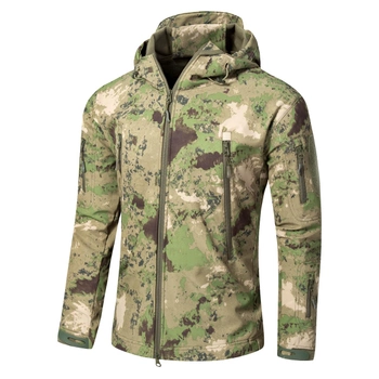 Тактична куртка / вітровка Pave Hawk Softshell A-TACS XXXXXL