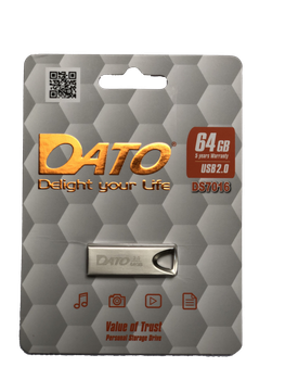 Флеш-накопичувач DATO USB 2.0 DS7016 64Gb silver (DS7016S-64G)