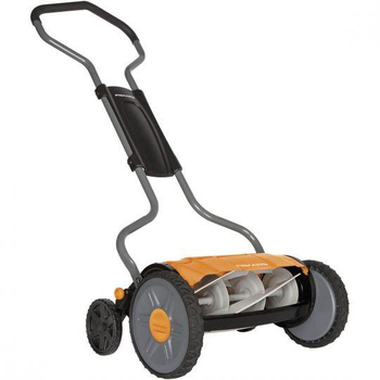 Газонокосилка и травосборник Fiskars StaySharp Plus 1015649/113872