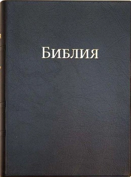 Біблія 053 російською, вініл, м'яка обкладинка, розмір 14 х 19.3 см (артикул 11521)
