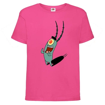 Футболка дитяча Спанч Боб 17 (Sponge Bob) рожева 164 см
