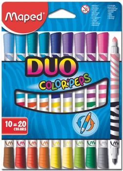 Фломастеры Maped Color Peps Duo 20 цветов (MP.847010)