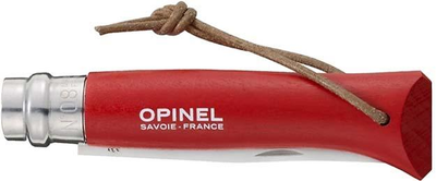 Ніж Opinel №8 "Adventurer" червоний