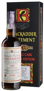 Віскі Bunnahabhain Statement Sherry Cask 1989 28 y.o. 0.7 л 48.1% у подарунковій упаковці (5055030616214)