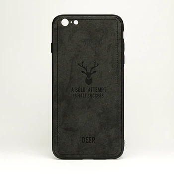 Чохол Deer для Iphone 6 / 6S бампер накладка Black Без бренду
