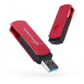 USB флеш накопитель eXceleram 16GB P2 Series Red/Black USB 3.1 Gen 1 (EXP2U3REB16)