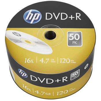 DVD-диск HP DVD+R 4.7GB 16X 50шт (69305/DRE00070-3)