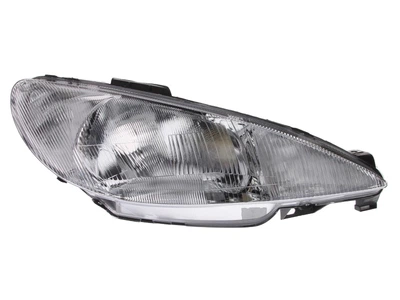 Фара Peugeot 206 1998 - 2012 (Пежо 206 1998 - 2012), правая, электр., (Depo)