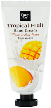 Крем для рук FarmStay Tropical Fruit Hand Cream Mango & Shea Butter с манго и маслом ши 50 мл (8809638300399)