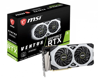 Видеокарта GF RTX 2070 Super 8GB GDDR6 Ventus GP MSI (GeForce RTX 2070 Super Ventus GP)