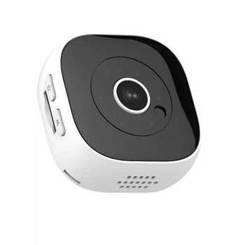 Міні камера - портативний відеореєстратор Kinco H9 Full HD 1080P, SD до 32 Гб, біла