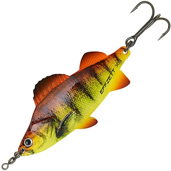 Блесна DAM Effzett Perch Spoon 62 г 11 см Orange Perch UV (66672)