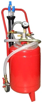 Установка для вакуумной откачки масла G.I.KRAFT 24 л (B24V)