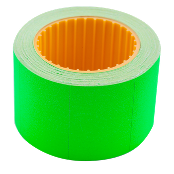 Ценник Buromax 35*25мм (240шт/6м) прямоугольный внешняя намотка зеленый (BM.282105-04)