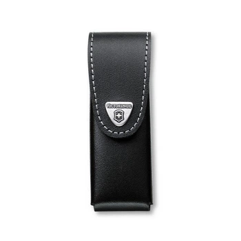 Чохол на пояс Victorinox 111мм шкір.чорн на липучці до 6 шарів