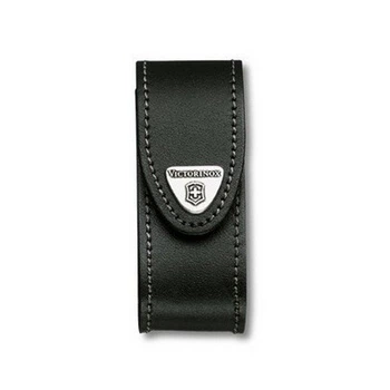 Чохол на пояс Victorinox 84-91мм шкір.чорн на липучці 2-4 шари
