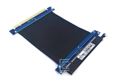 Райзер Ewell Riser Card PCI-E 16X ver. 3.0 з клямкою, шлейф 15 см (EW314)
