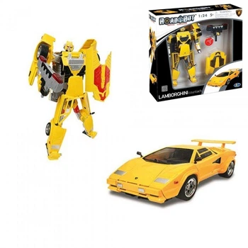 Игровая фигурка робот-трансформер RoadBot 53061 машина Lamborghini Countach игрушка для детей со светом фар (F_186709)