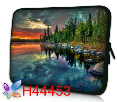 Чехол для планшета или нетбука 12.2" HQ-Tech H44453 "Пейзаж северный фантастик", неопрен 3мм, картинка с фотографическим качеством