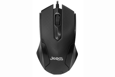 Мышь Jedel M10 Black, USB, 1000 DPI оптическая